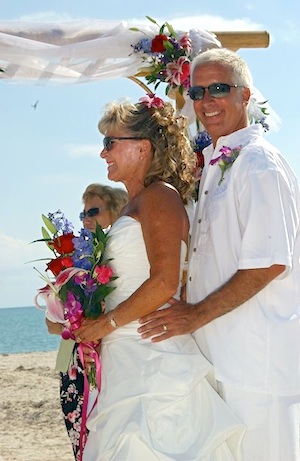 Schaefer and wife Kathryn were married in 2010 on Sombrero Beach in Marathon.